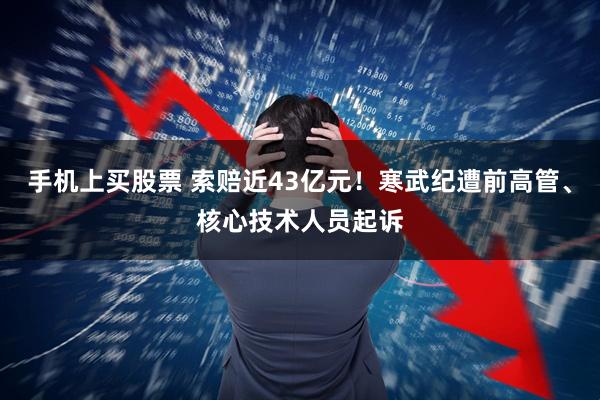 手机上买股票 索赔近43亿元！寒武纪遭前高管、核心技术人员起诉